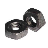 1-1/2"-6 Heavy Hex Jam Nut, A563 Grade A, Coarse, Plain